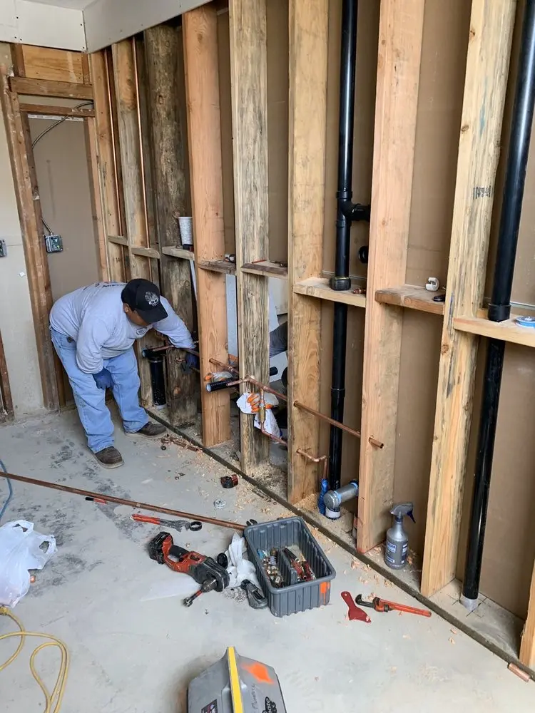 Commercial rough-in plumbing for Commercial Plumbing in Quaker Neck Estates